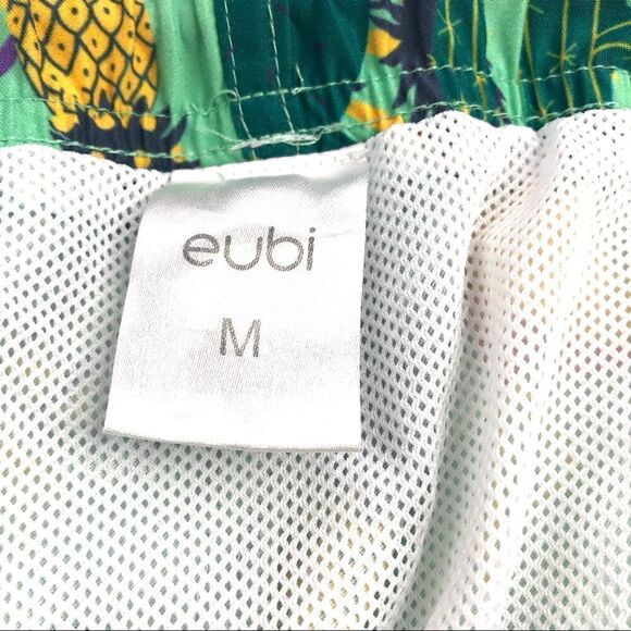 EUBI SWIM TRUNKS TROPICAL BIRD PRINT - Picture 8 of 12